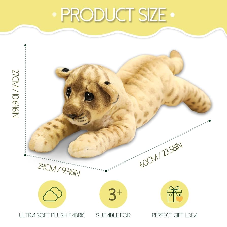 Amazon.co.jp: Gisqis ライオンぬいぐるみ 24インチ ライオン